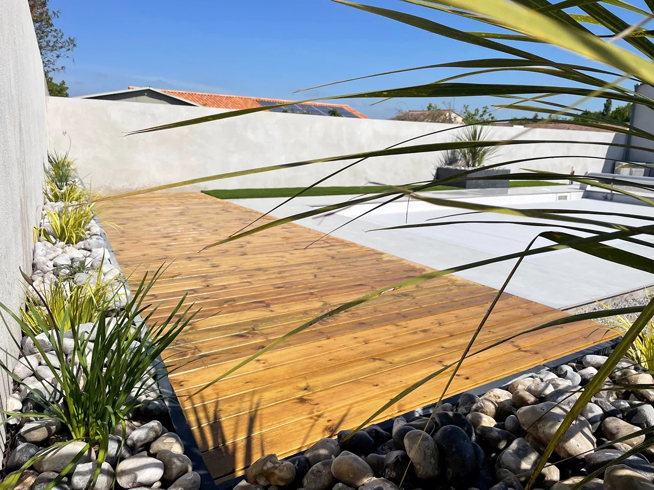 Réalisation de paysagiste à Mouilleron Le Captif, Seve Paysage